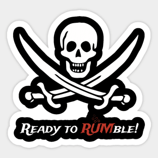 Pirate: Ready to rumble Sticker